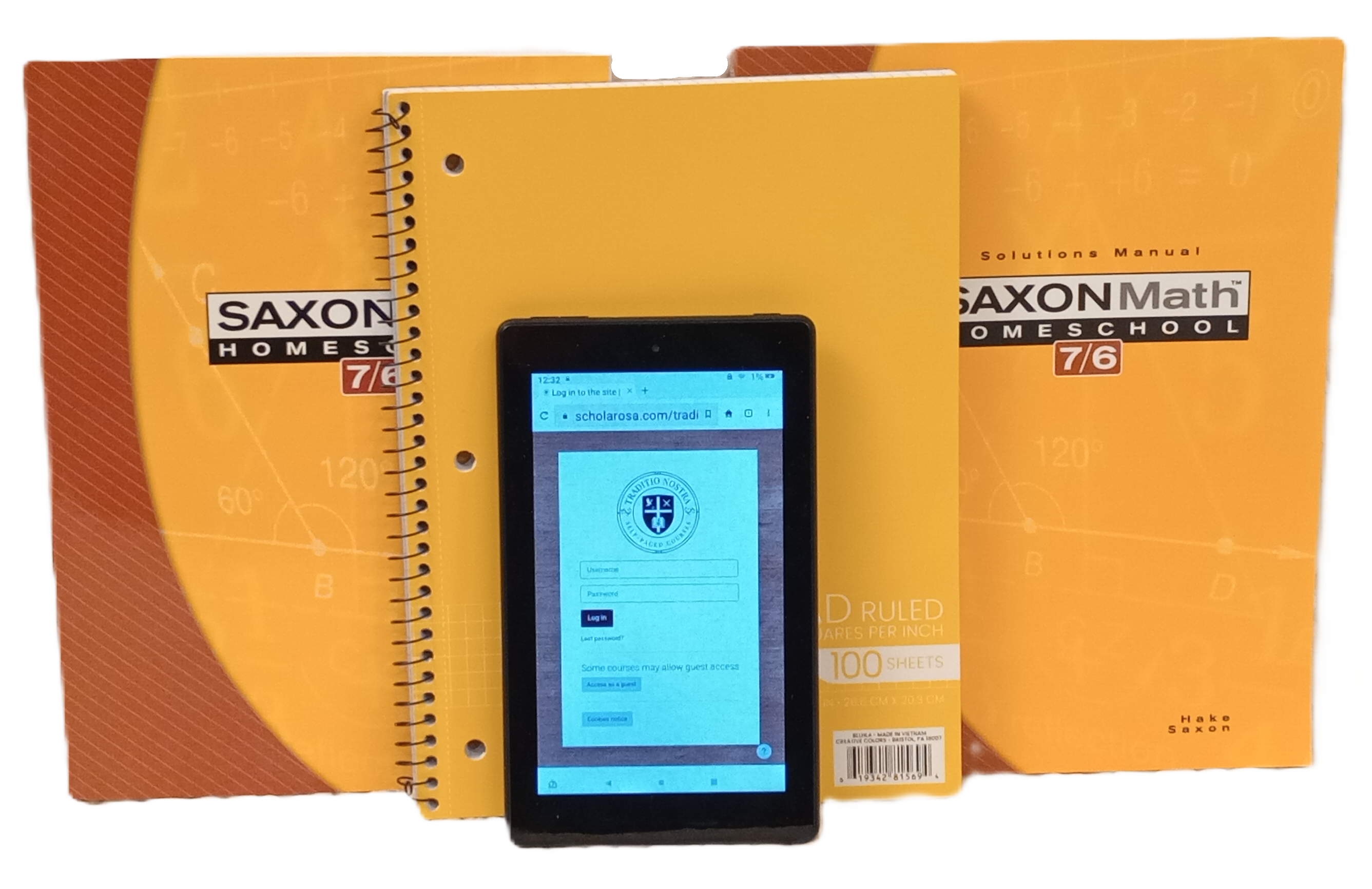 7th Grade Math Subscription and Kit (Self-Paced)