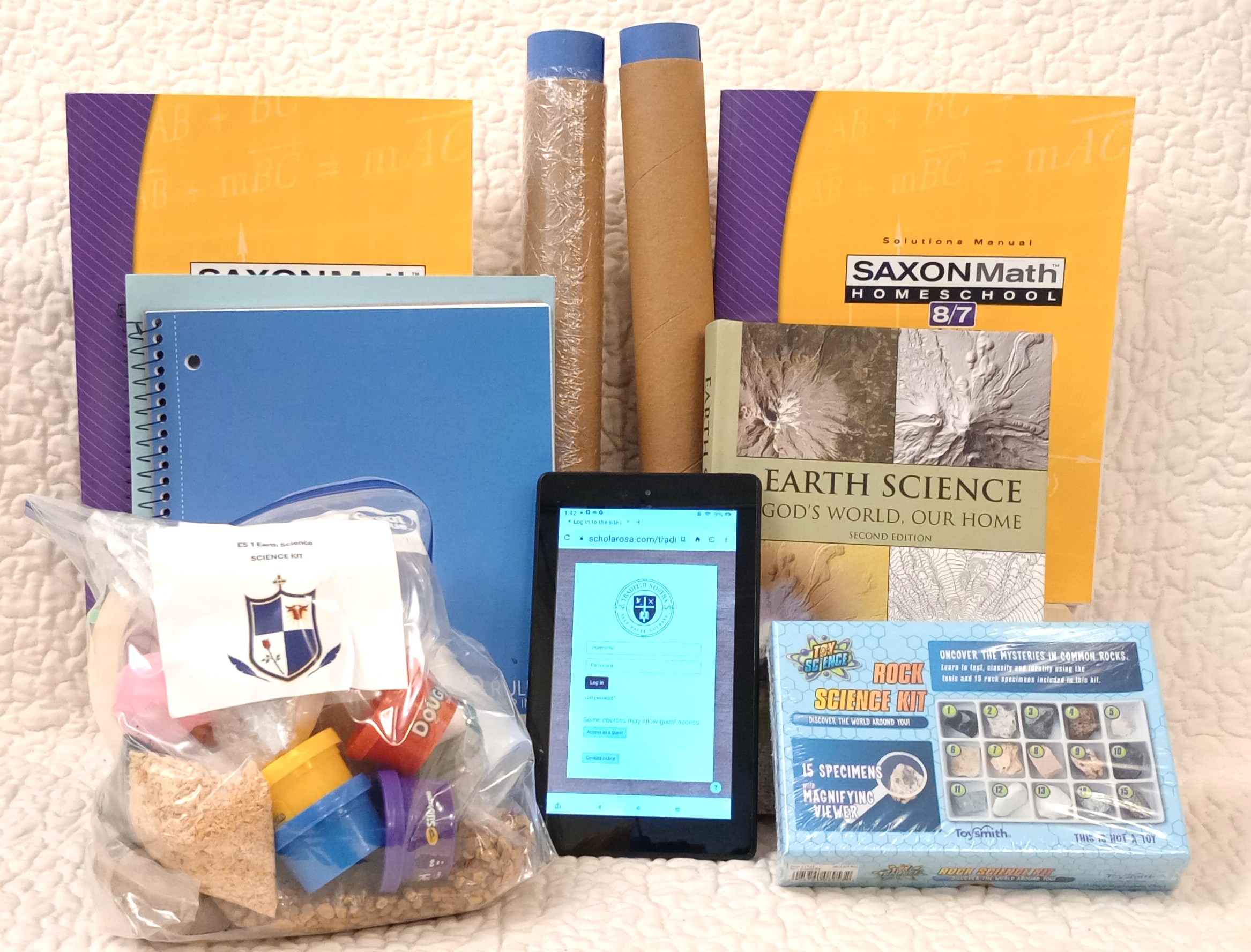 8th Grade Math and Science Subscription and Kit (Self-Paced)