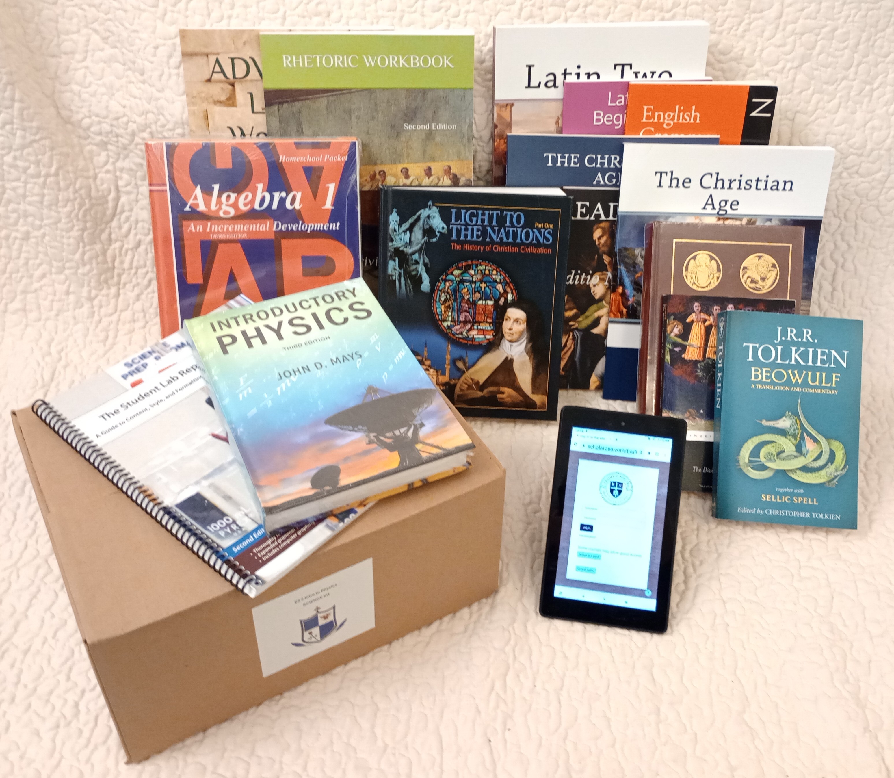 9th Grade Self-Paced Subscription and Books