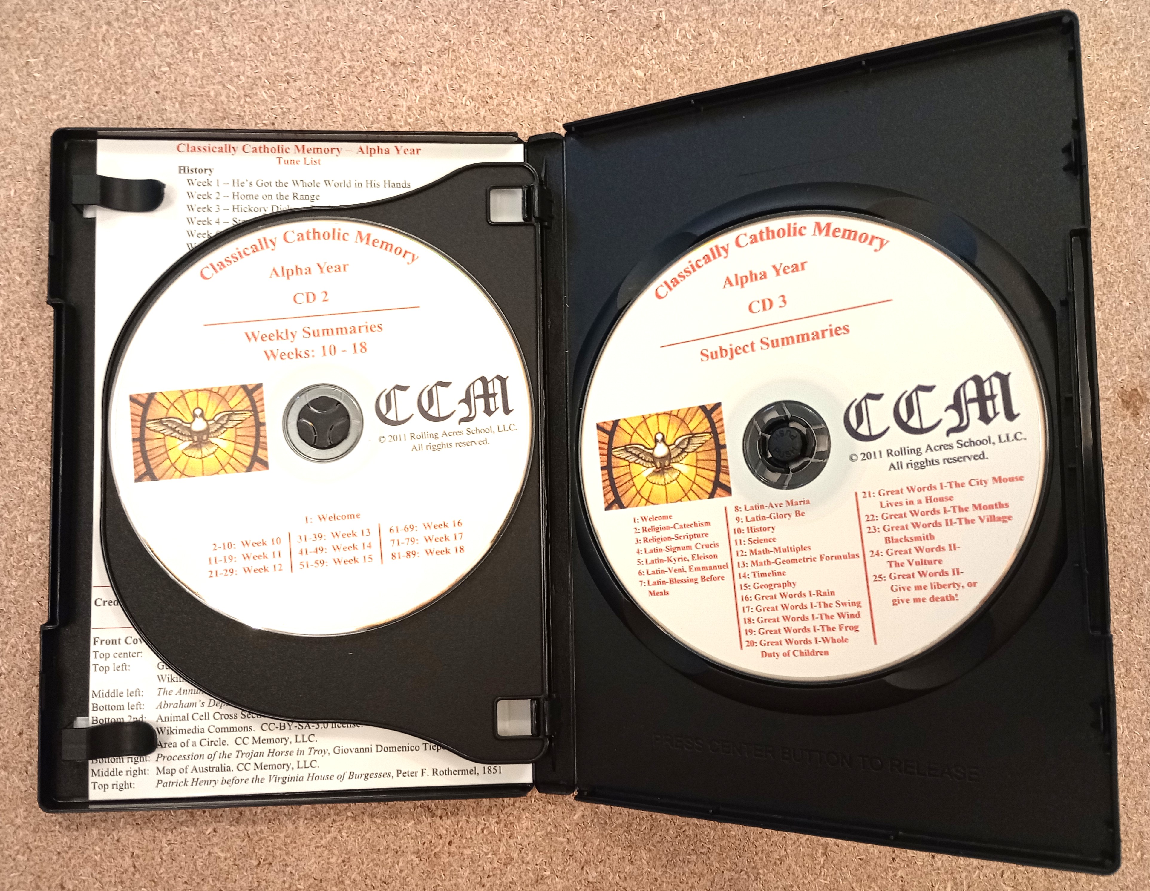 CCM Alpha Year Audio CD CCM Alpha Year Audio CD