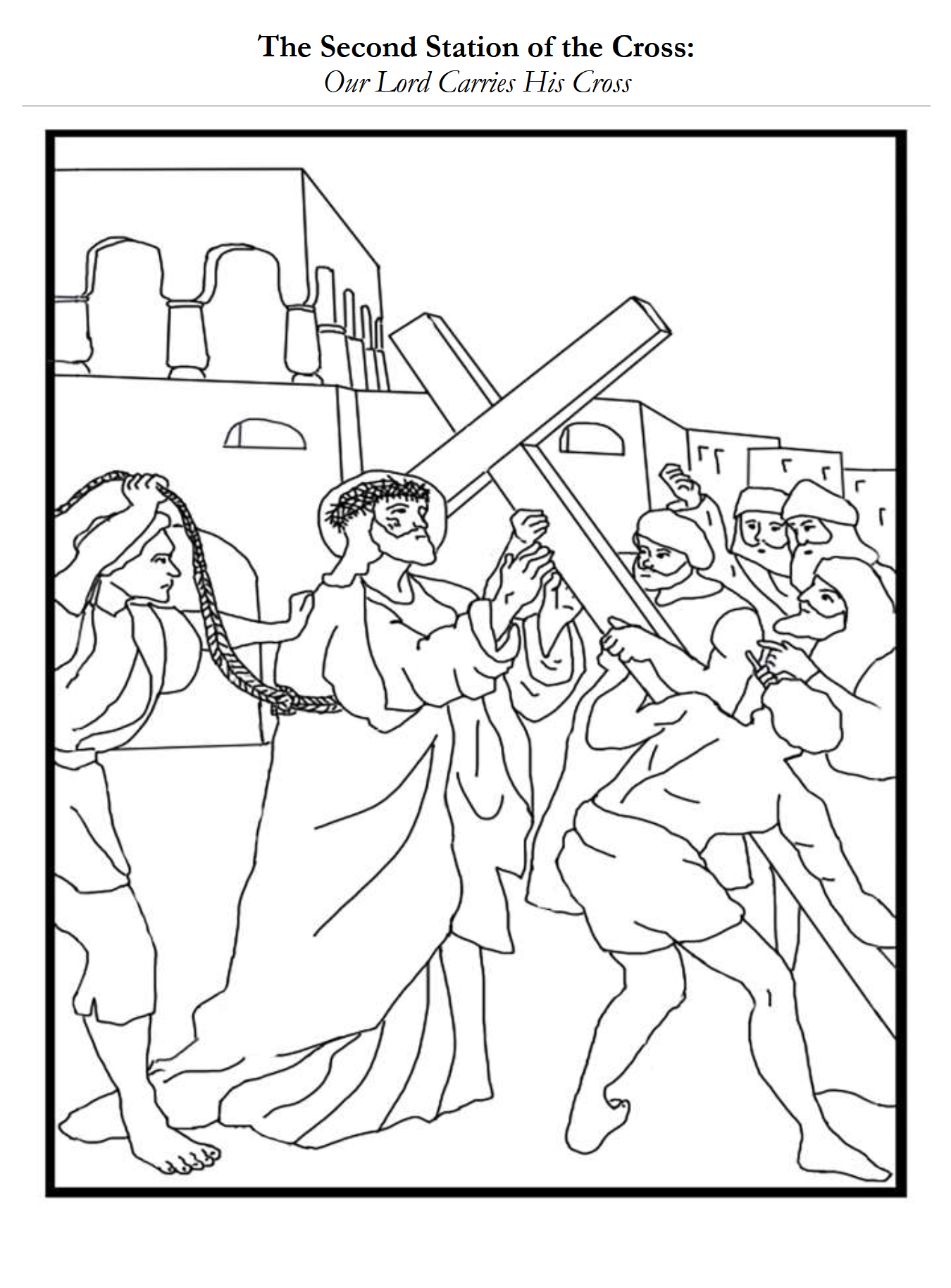 Children's Stations of the Cross: An Instructional Coloring Book Children's Stations of the Cross: An Instructional Coloring Book