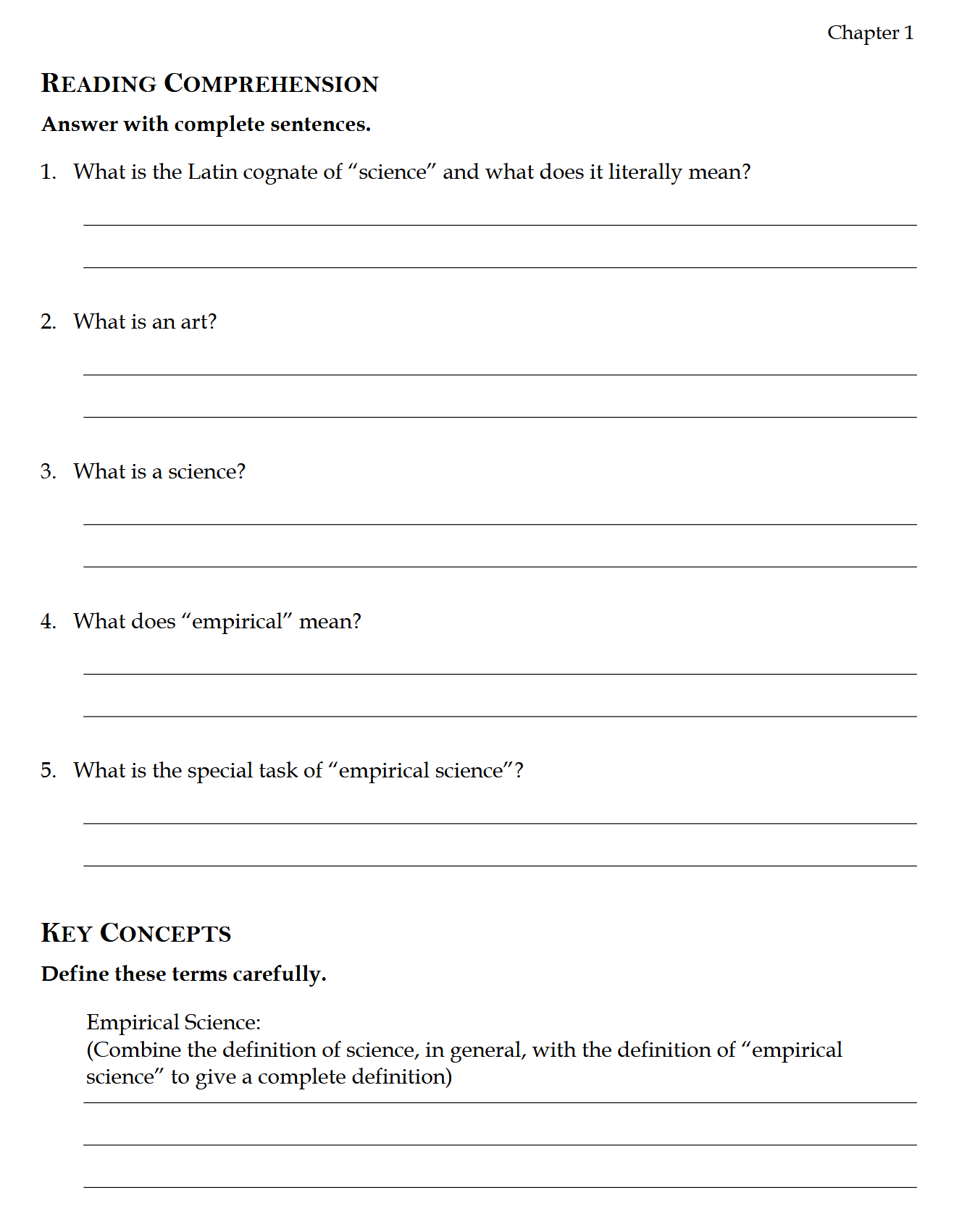 Introduction to Life Science Workbook Introduction to Life Science Workbook