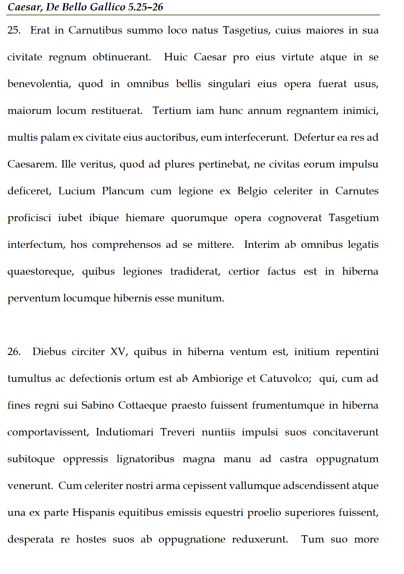Latin 4/5: Advanced Reading: Legamus Latinam Latin 4/5: Advanced Reading: Legamus Latinam
