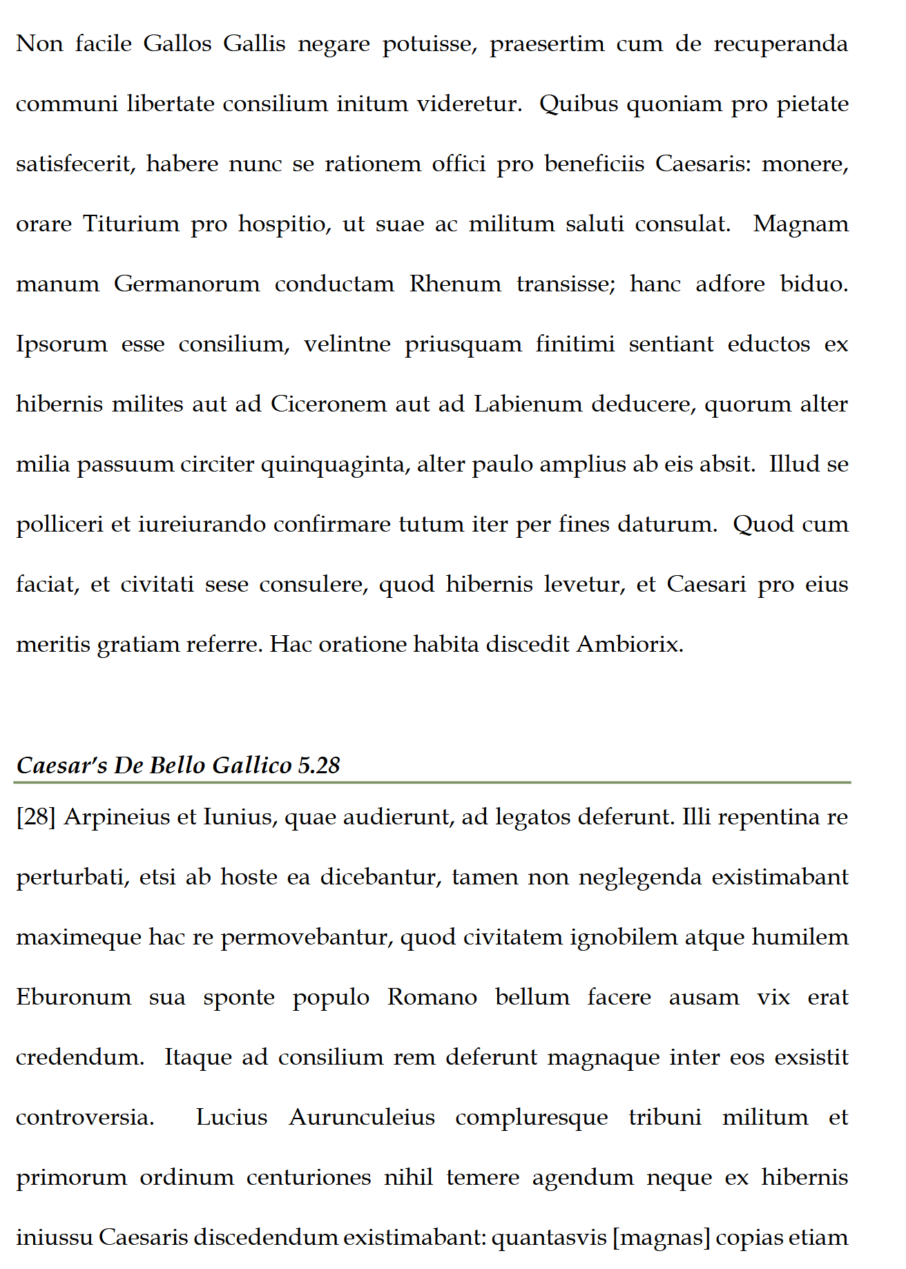 Latin 4/5: Advanced Reading: Legamus Latinam Latin 4/5: Advanced Reading: Legamus Latinam