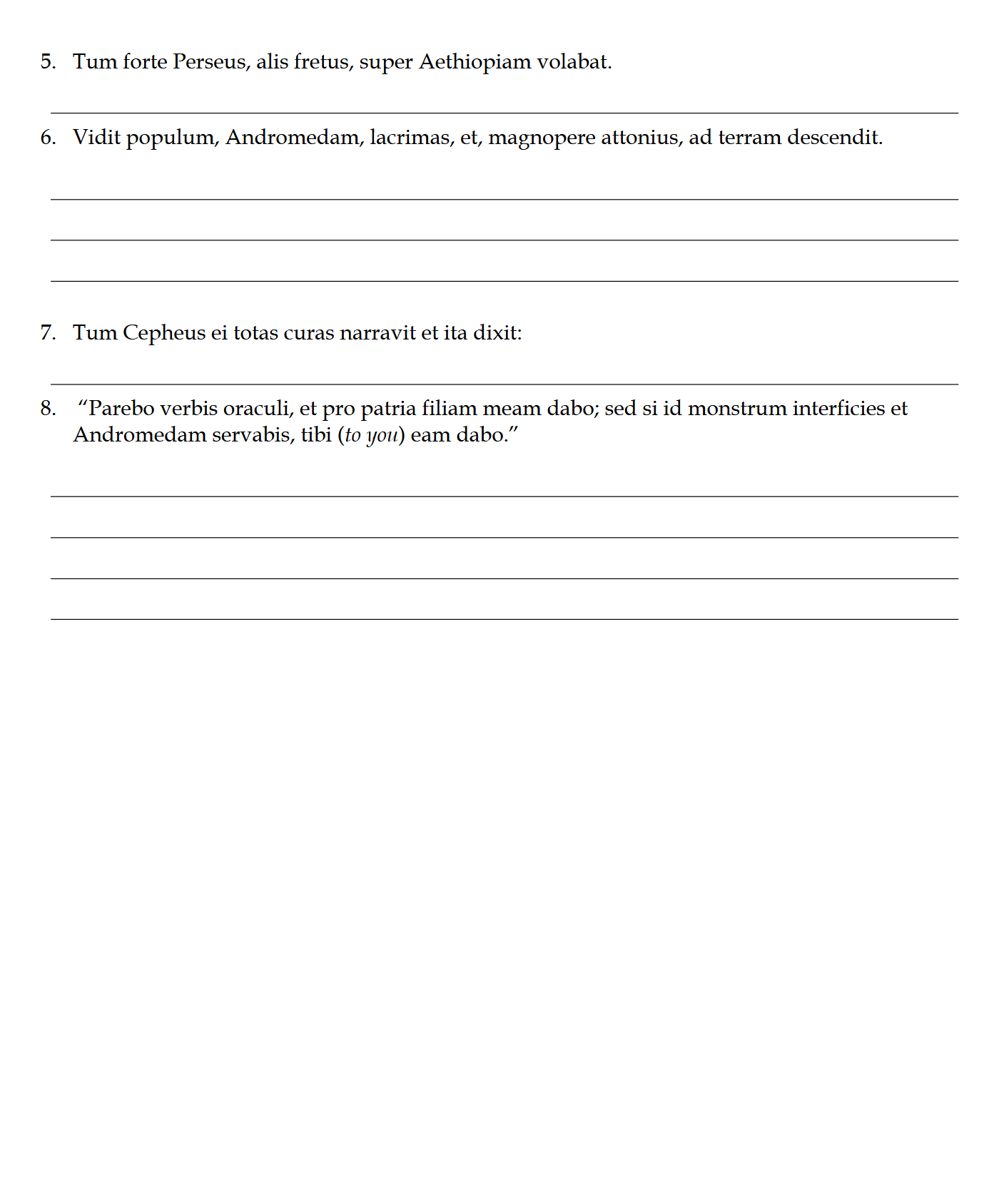 Legamus Latinam II: Latin Two Workbook
