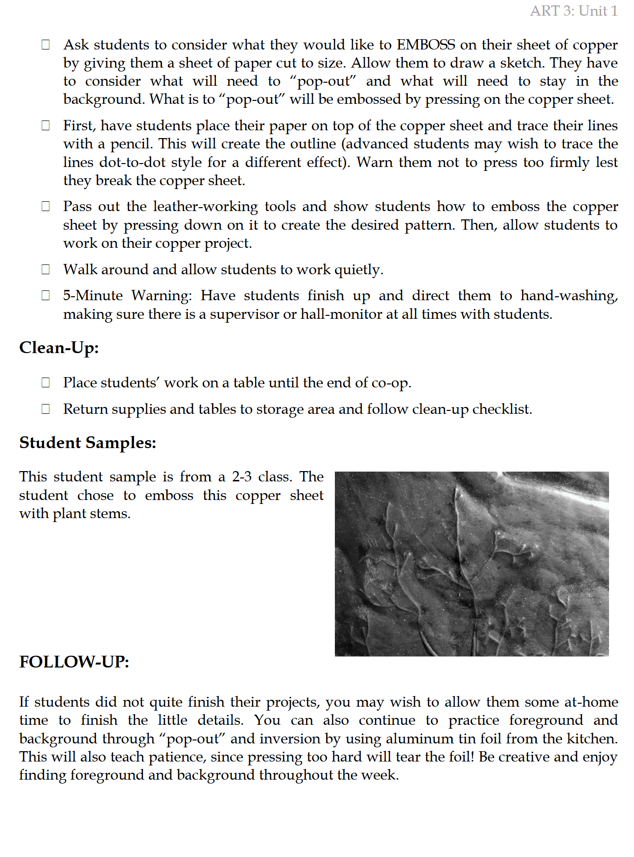 ART III: Theme: Modern Times ART III: Theme: Modern Times