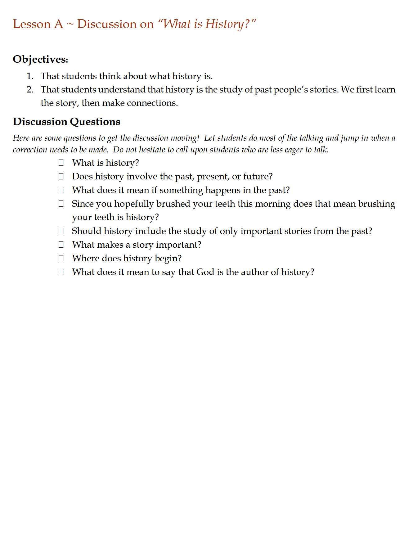 History 4-6: Ancient & Classical Times: Schola Rosa Cycle 1 History 4-6: Ancient & Classical Times: Schola Rosa Cycle 1