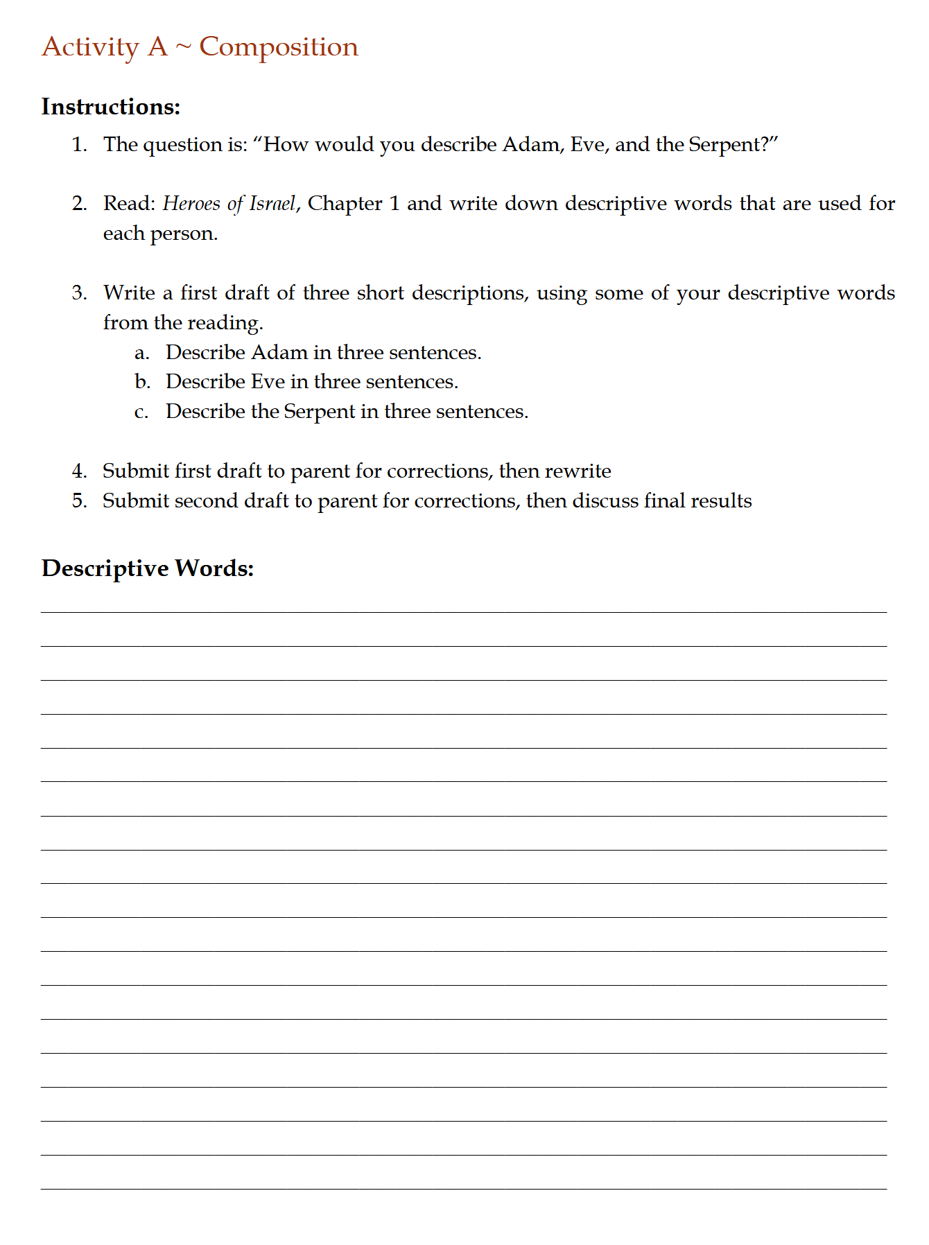History 4-6: Ancient & Classical Times: Schola Rosa Cycle 1 History 4-6: Ancient & Classical Times: Schola Rosa Cycle 1