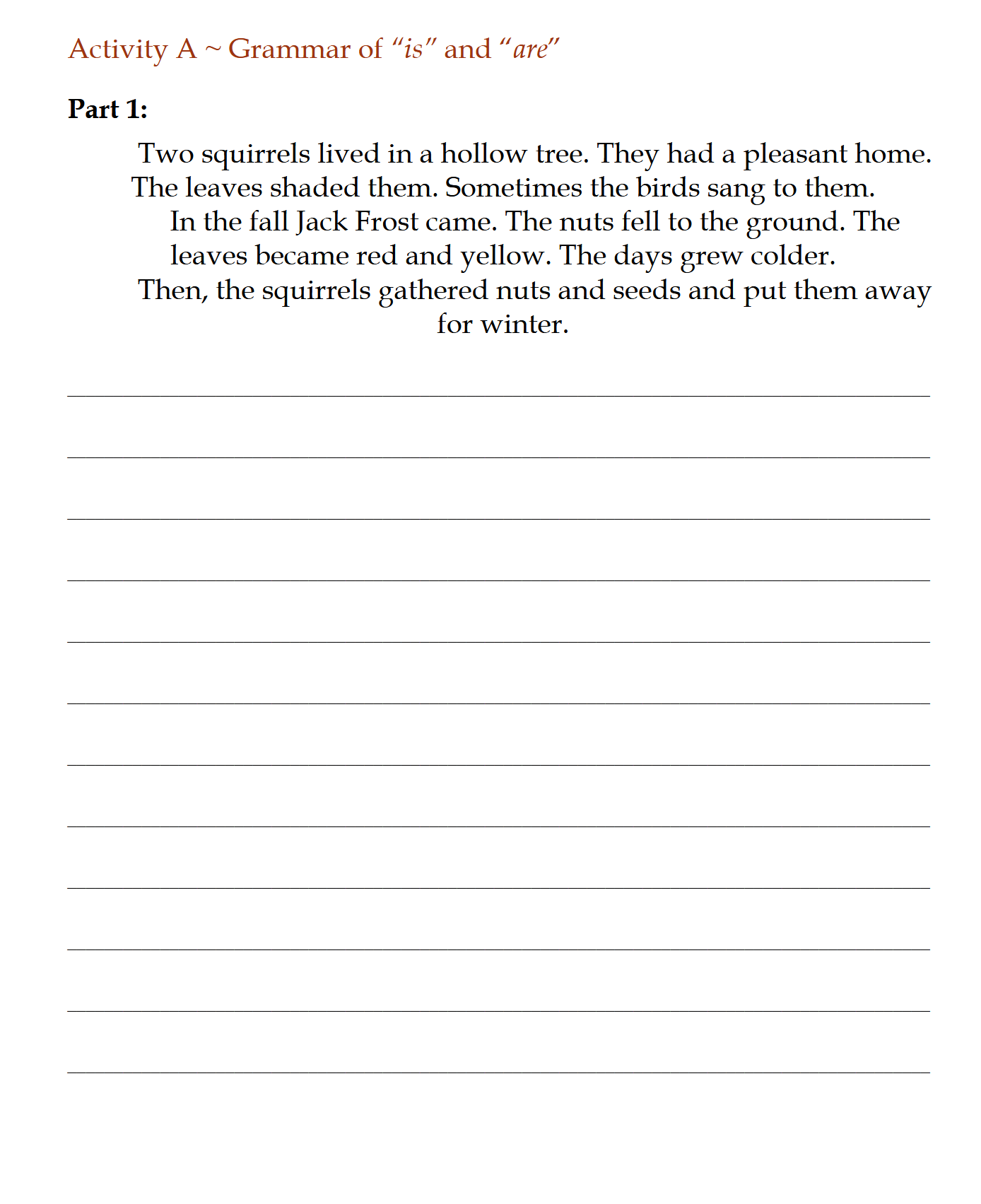 Language Arts 2-3: Schola Rosa Cycle 1 Language Arts 2-3: Schola Rosa Cycle 1
