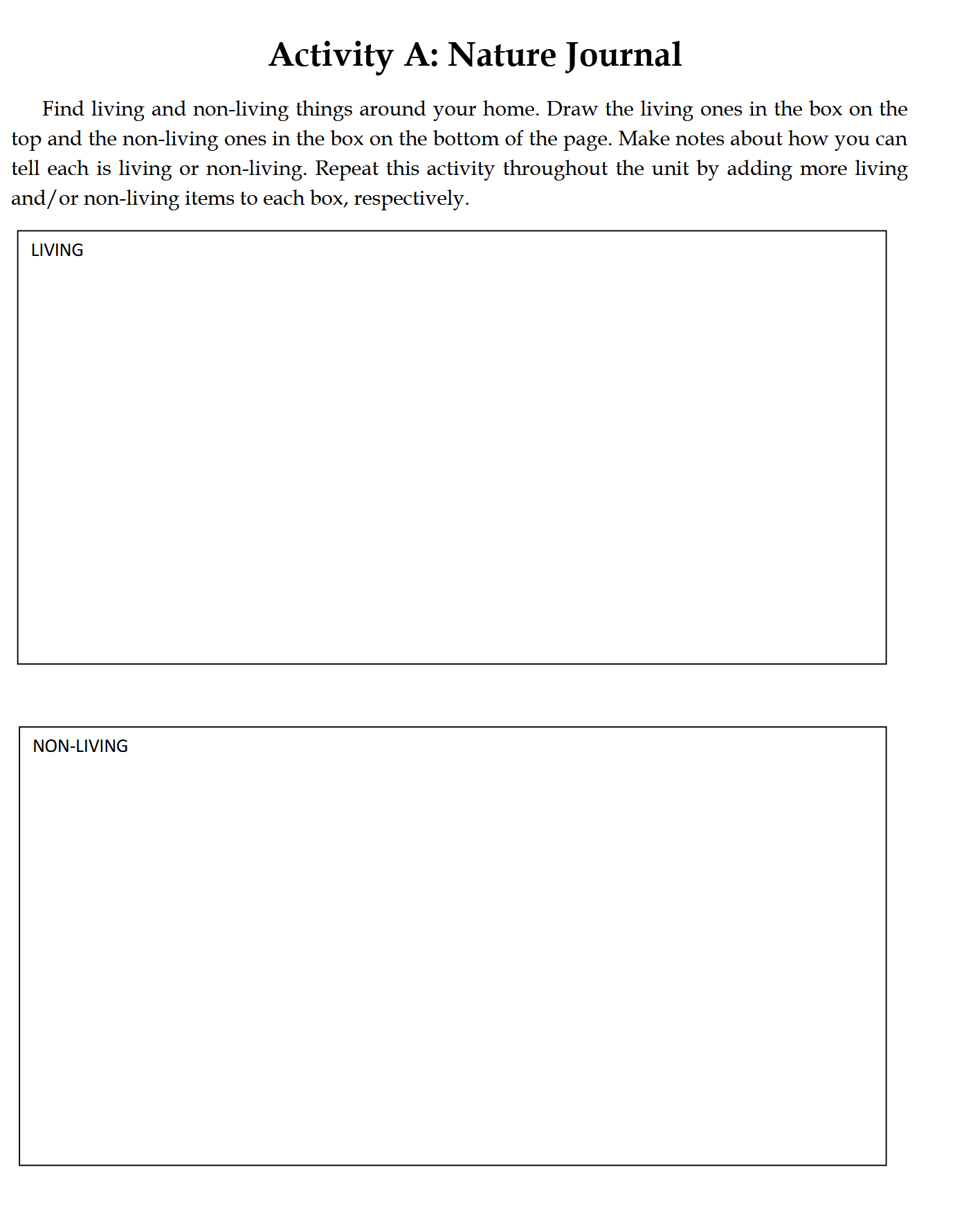 Science 2-3: Plant and Animal Life: Schola Rosa Cycle 1 Science 2-3: Plant and Animal Life: Schola Rosa Cycle 1