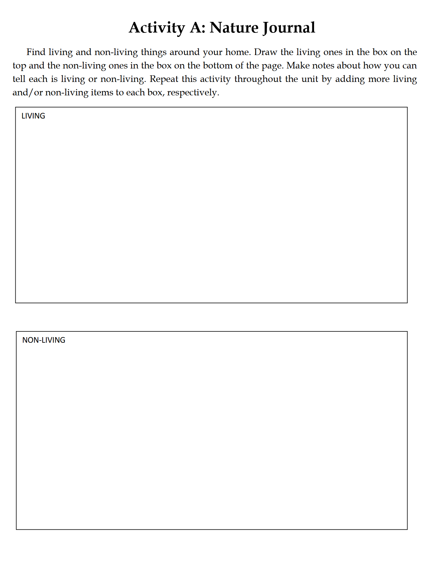 Science K-1: Plant and Animal Life: Schola Rosa Cycle 1 Science K-1: Plant and Animal Life: Schola Rosa Cycle 1