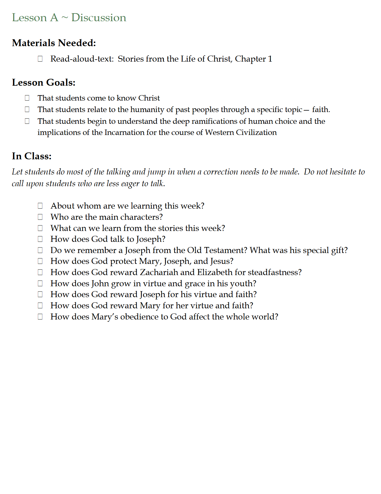 History 4-6: The Christian Age: Schola Rosa Cycle 2 History 4-6: The Christian Age: Schola Rosa Cycle 2