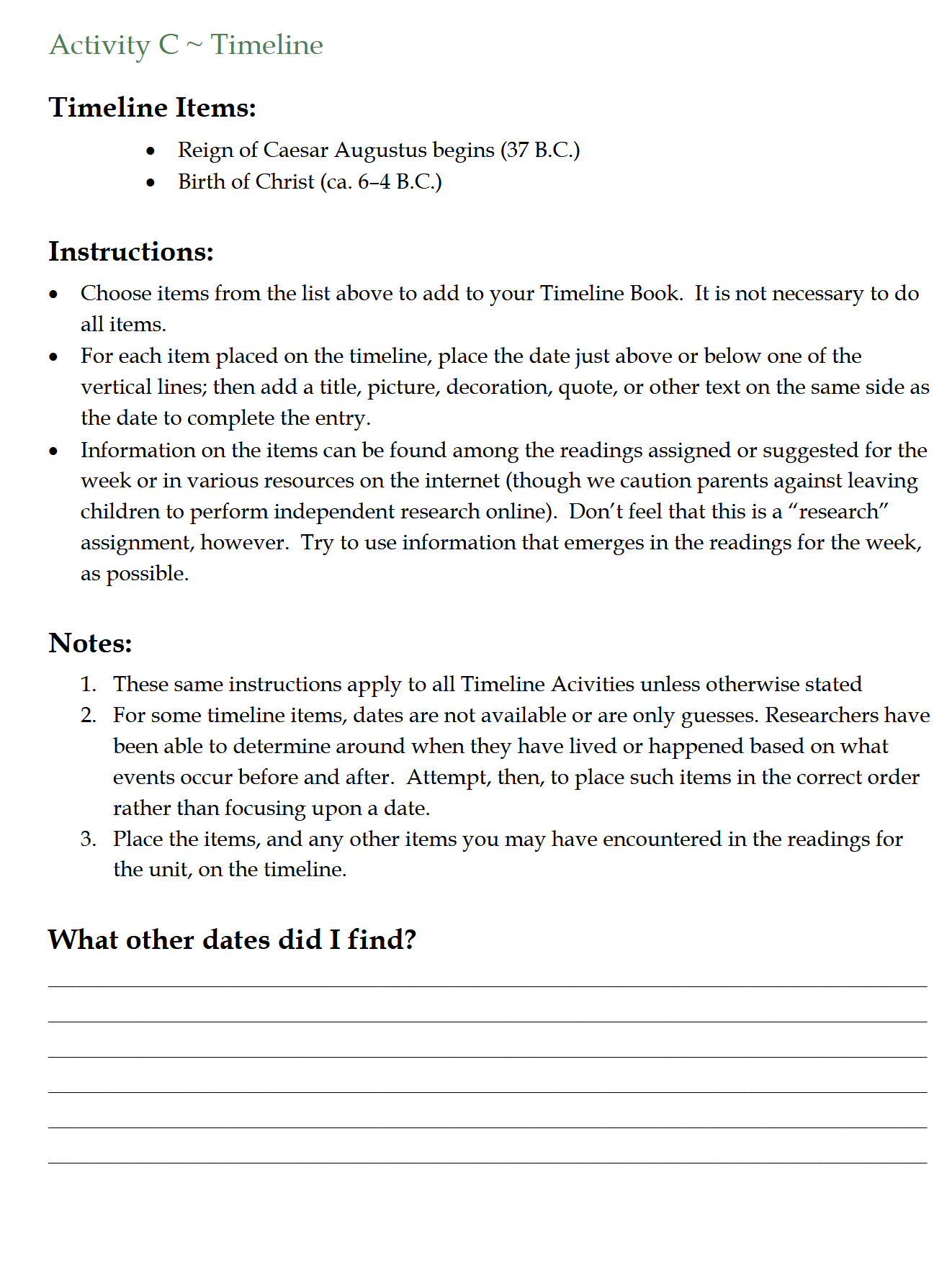 History 4-6: The Christian Age: Schola Rosa Cycle 2 History 4-6: The Christian Age: Schola Rosa Cycle 2