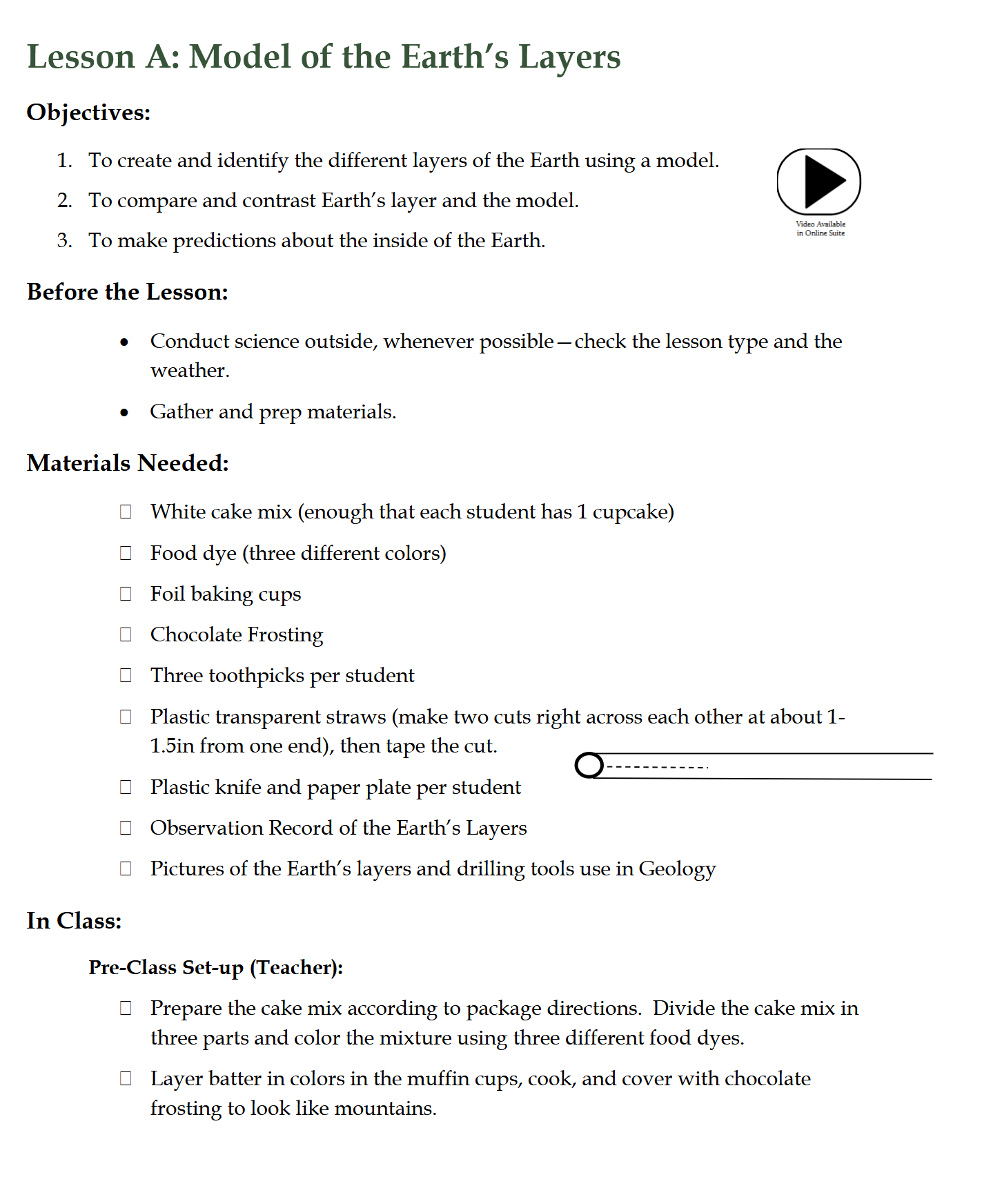 Science 4-6: Earth Science: Schola Rosa Cycle 2 Science 4-6: Earth Science: Schola Rosa Cycle 2