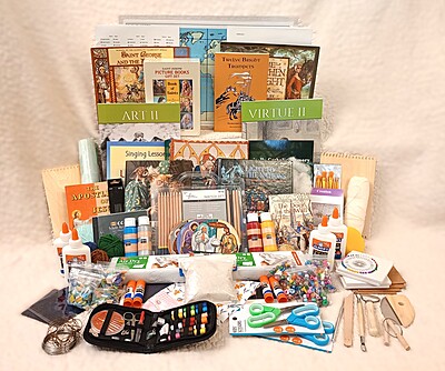 Schola Rosa K-6 - Family Books and Art Kit - Cycle 2