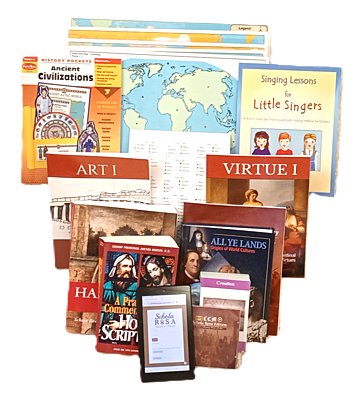 Schola Rosa K-6 - Subscription and Family Books - Cycle 1