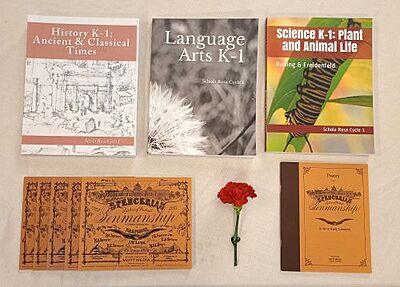 Schola Rosa K-1 Workbooks Set - Cycle 1
