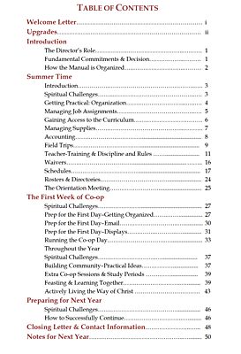 CO-OP DIRECTOR'S MANUAL (Download) CO-OP DIRECTOR'S MANUAL (Download)