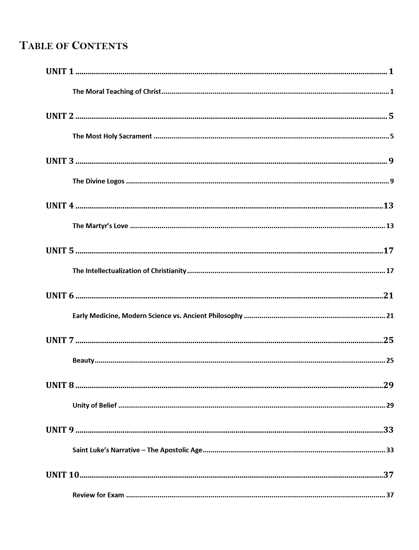 The Christian Age WORKBOOK: Traditio Nostra II The Christian Age WORKBOOK: Traditio Nostra II