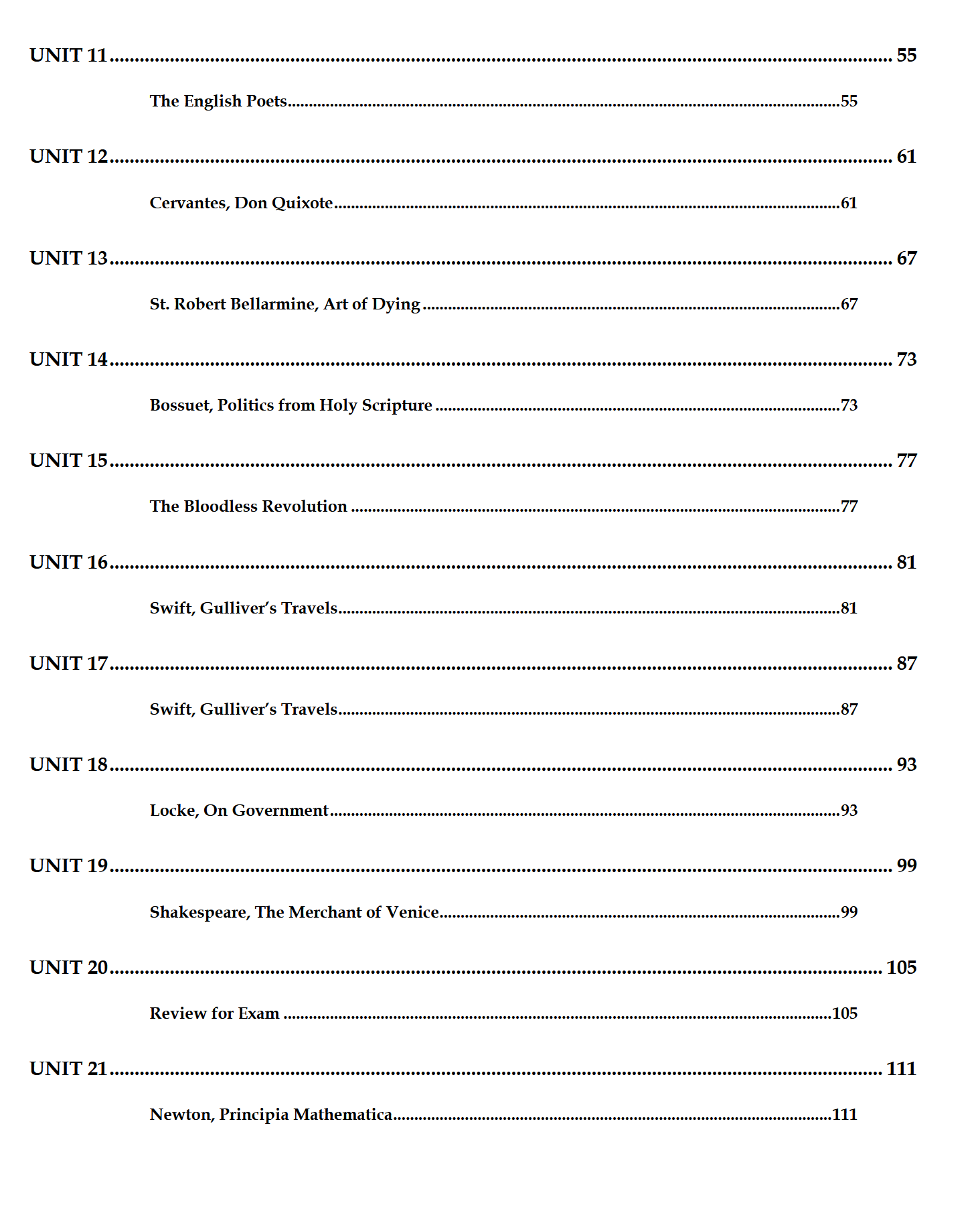 Modern Times WORKBOOK: Traditio Nostra III Modern Times WORKBOOK: Traditio Nostra III