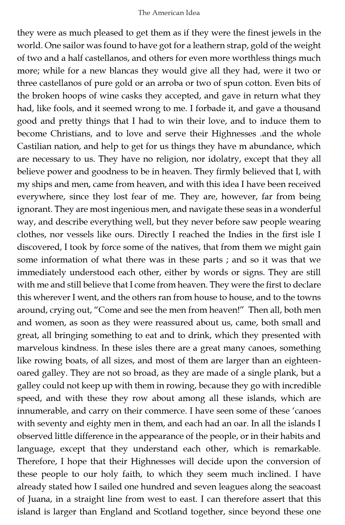 The American Idea READER: Traditio Nostra IV The American Idea READER: Traditio Nostra IV
