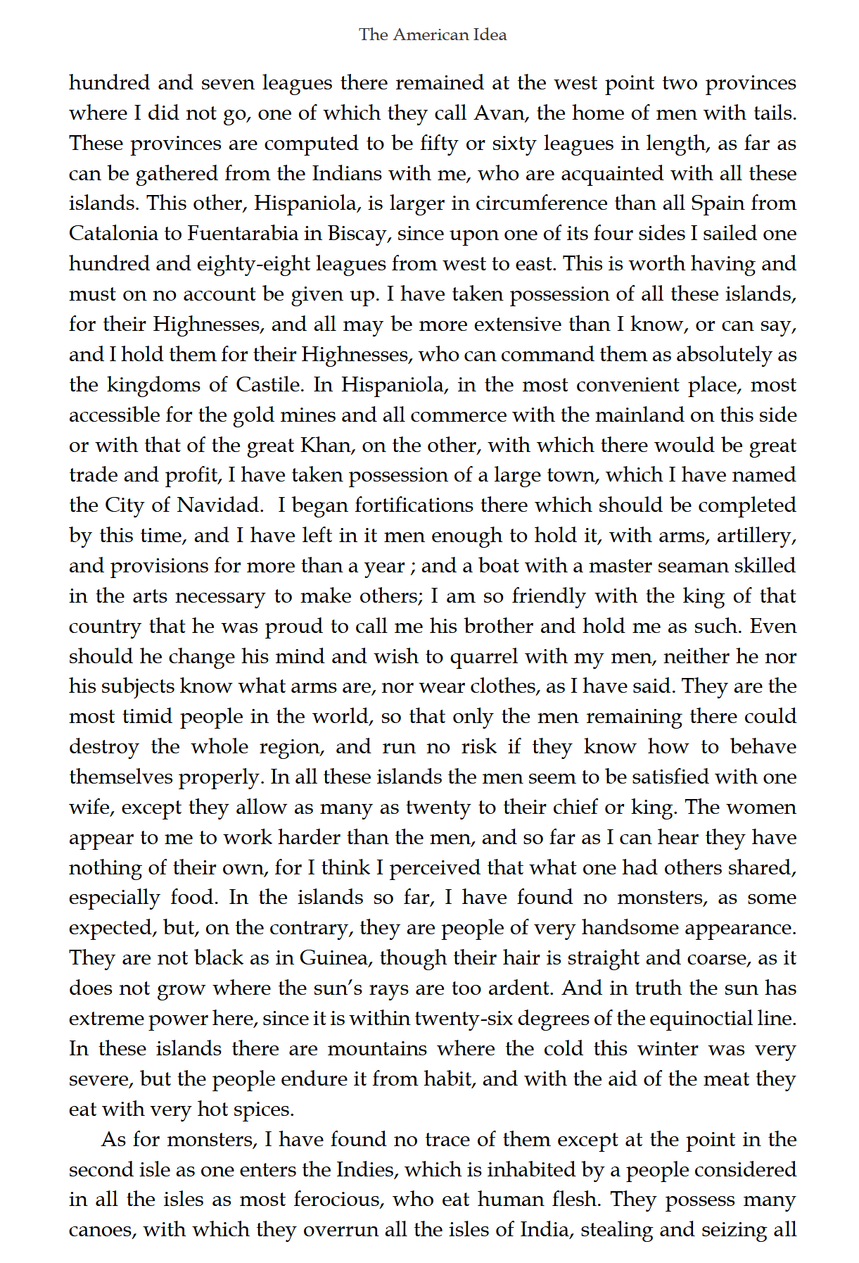 The American Idea READER: Traditio Nostra IV The American Idea READER: Traditio Nostra IV
