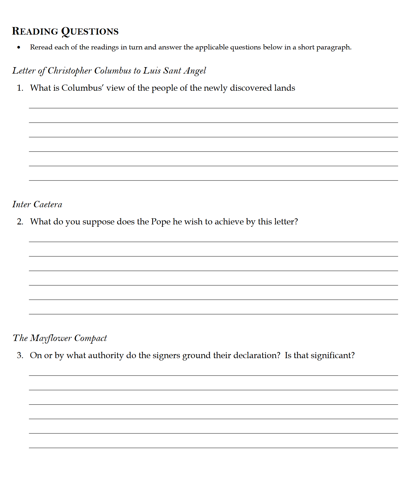 The American Idea Workbook: Traditio Nostra IV The American Idea Workbook: Traditio Nostra IV