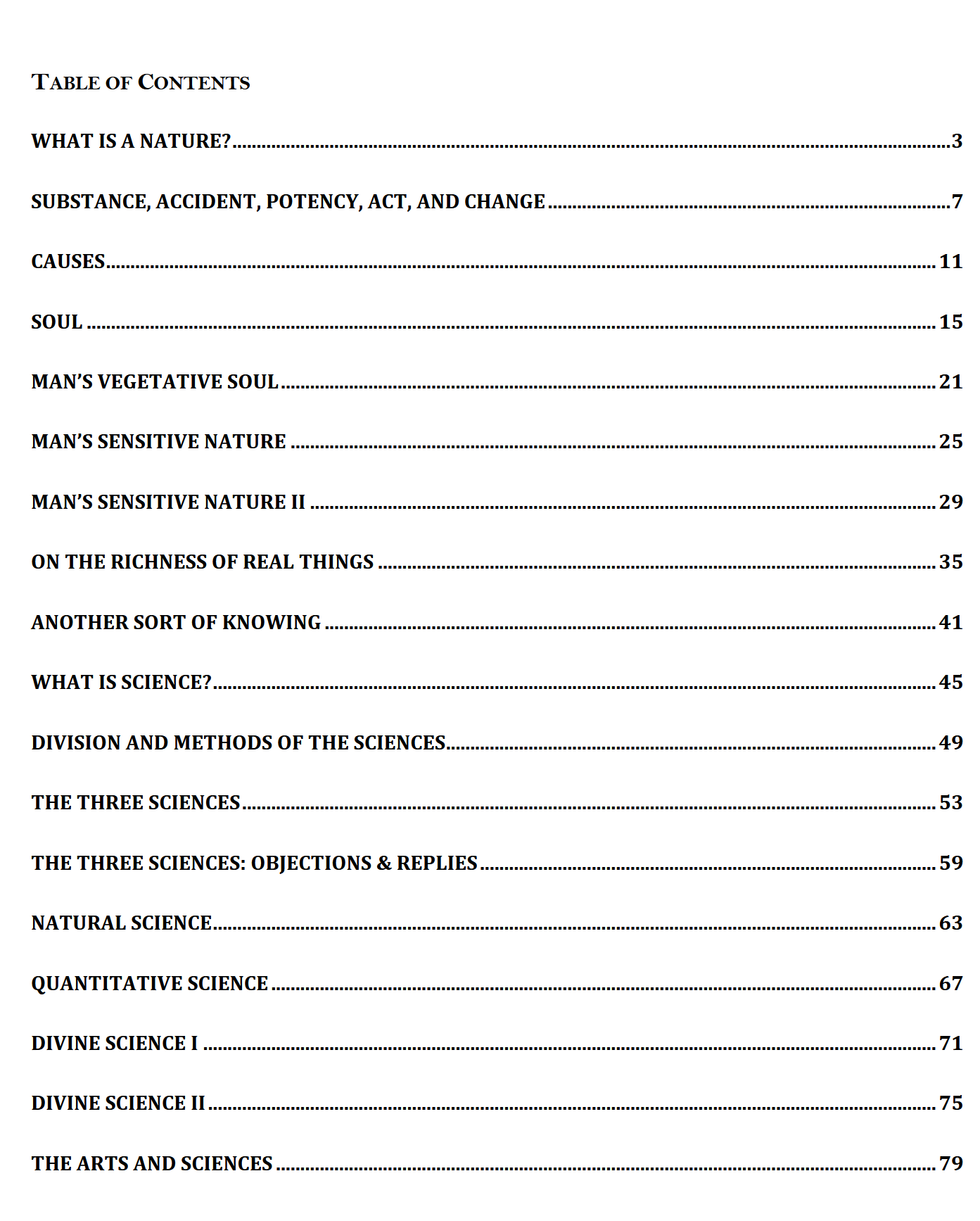 Nature Man Science Workbook Trivium Studies 3