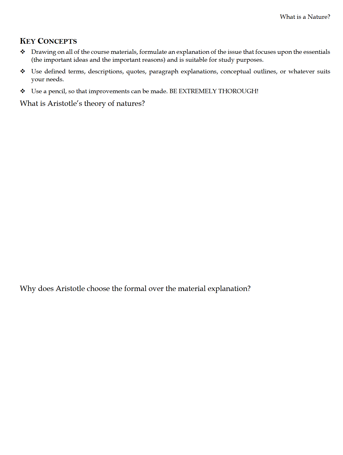 Nature, Man, & Science Workbook: Trivium Studies 3 Nature, Man, & Science Workbook: Trivium Studies 3