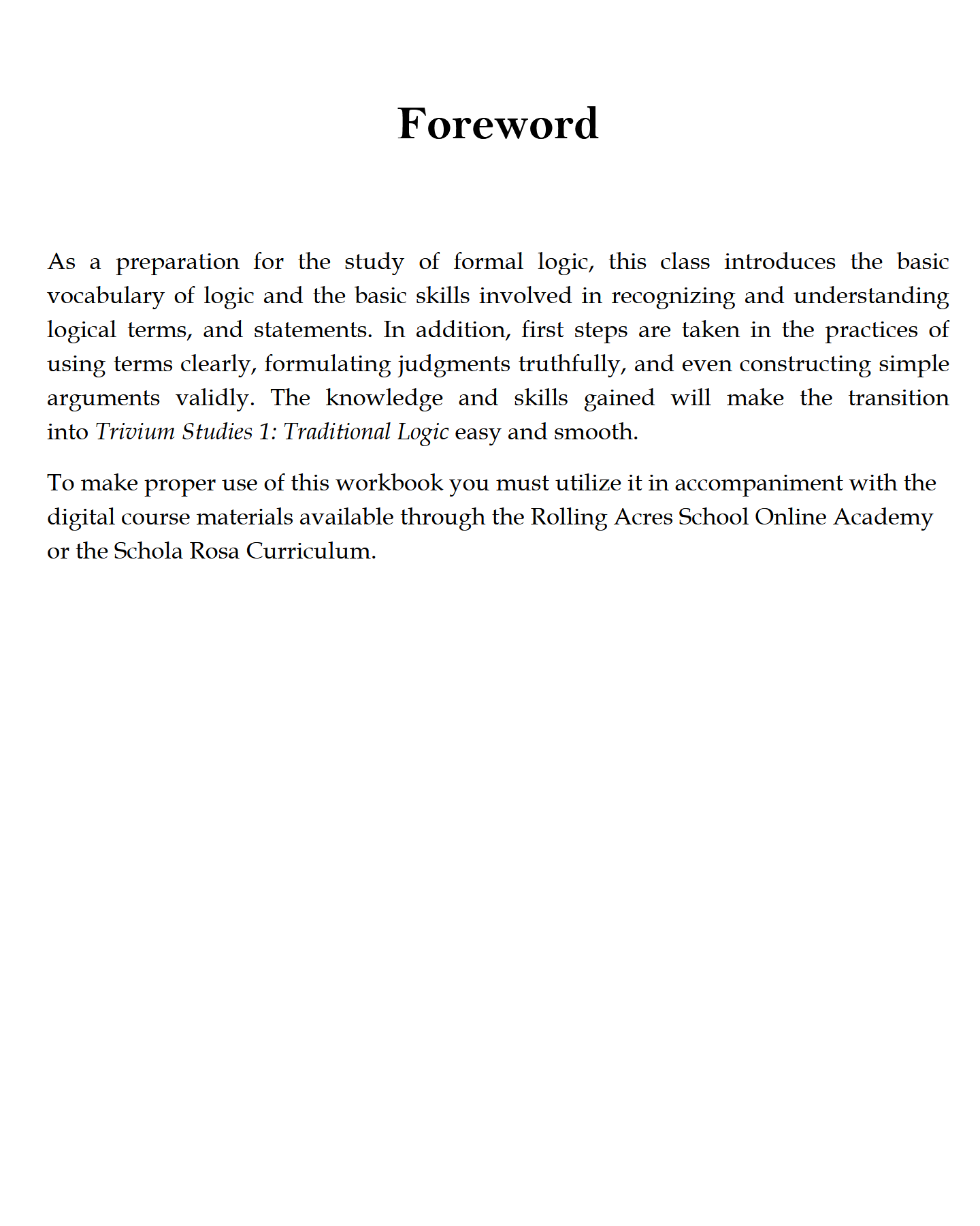 TPT Primer: Introduction to Logic Workbook TPT Primer: Introduction to Logic Workbook